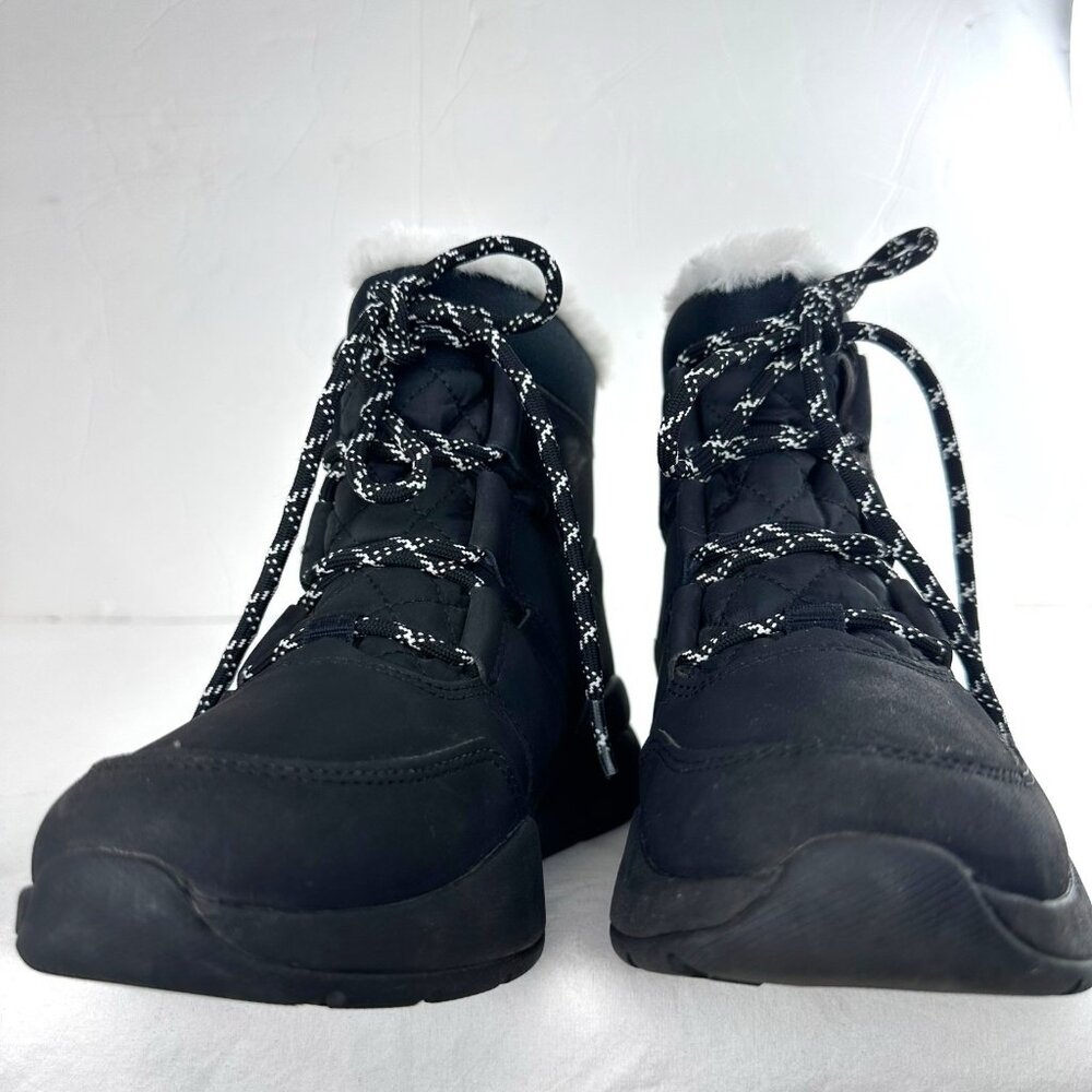 Women Timberland Boroughs Project Boots Thermolite Waterproof Black US 5.5 EU 36 - Picture 6 of 11